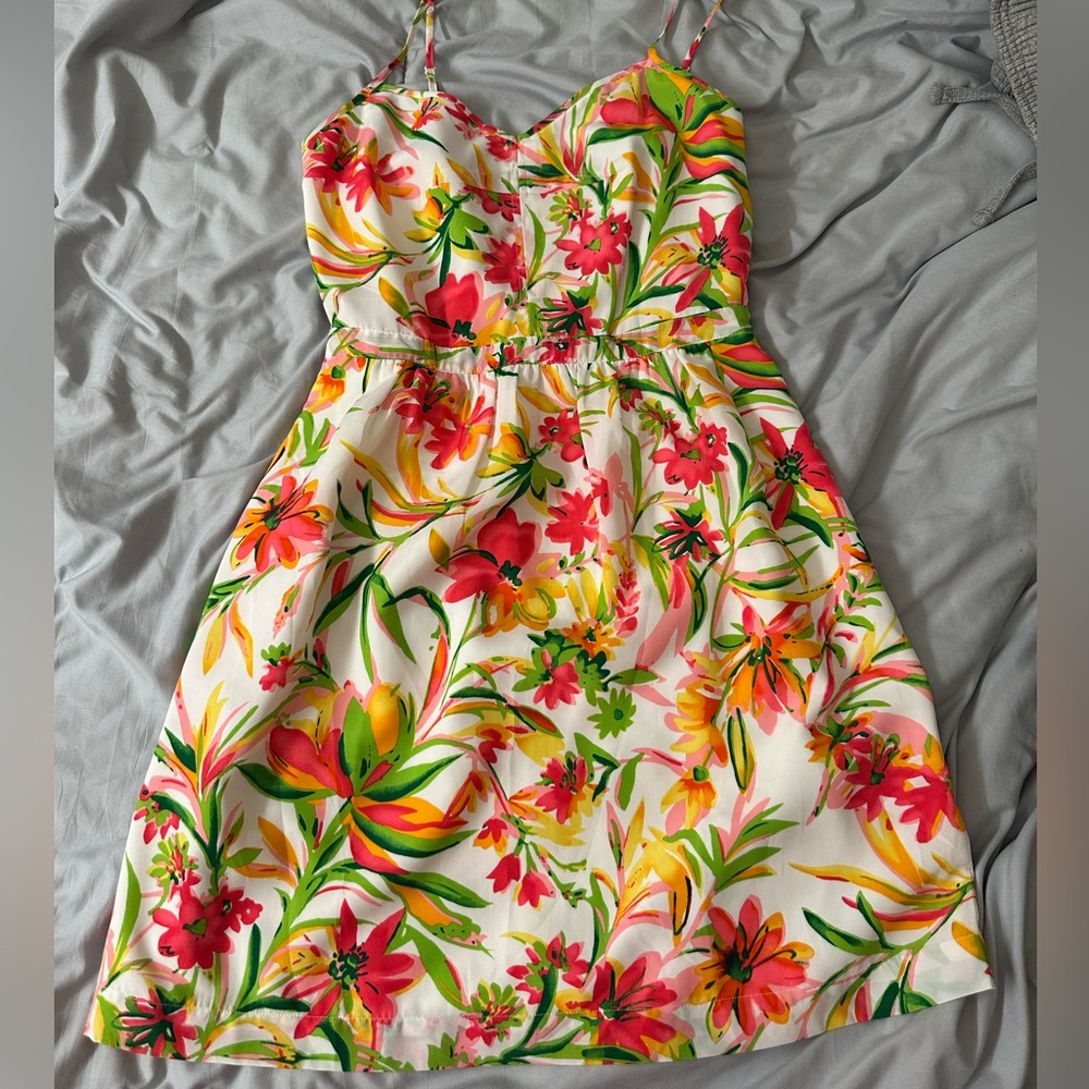 Floral J Crew dress
